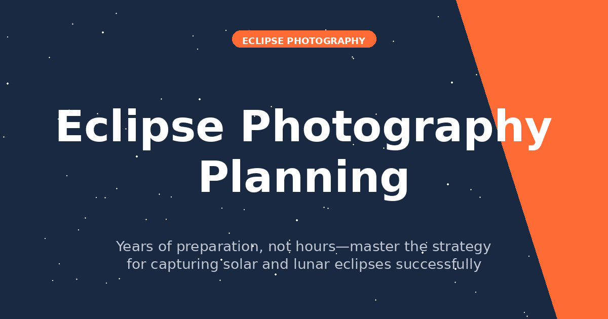 Eclipse Photography Planning